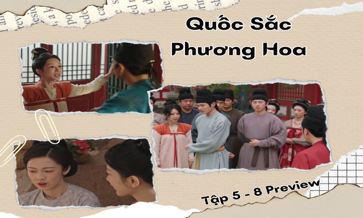 Quốc Sắc Phương Hoa tập 5-8 Preview: Hà Duy Phương hốt hoảng la hét trên phố, chuyện gì xảy ra?