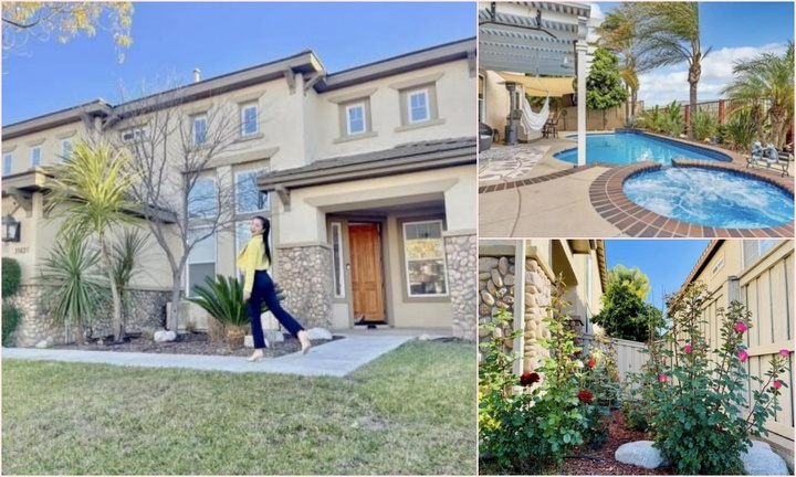 Cơ ngơi “triệu đô” của sao Việt: Cận cảnh ngôi nhà ngập tràn hoa của Diệu Hương