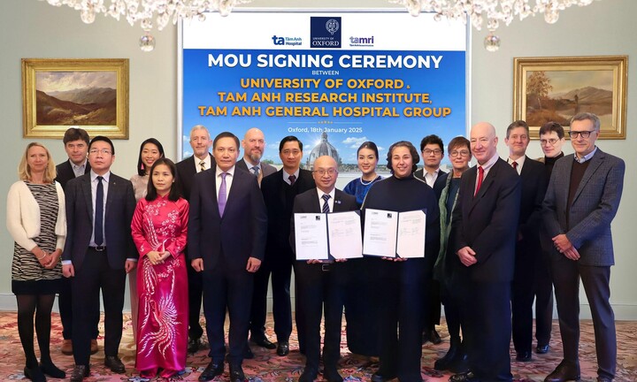 Đại học Oxford và Viện Nghiên cứu, Bệnh viện Tâm Anh ký hợp tác song phương
