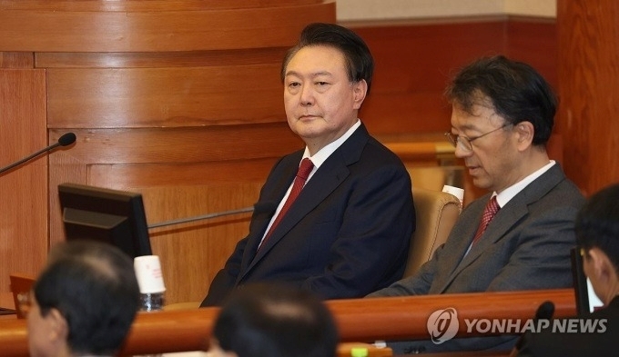 Tổng thống Hàn Quốc Yoon Suk-yeol lần đầu xuất hiện tại phiên tòa luận tội 
