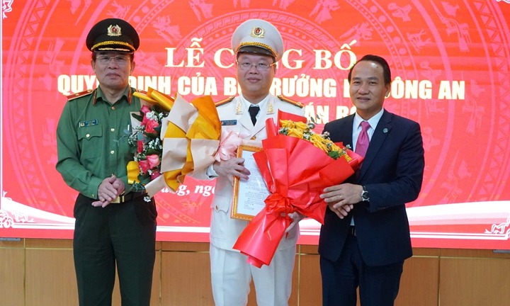 Trung tá Nguyễn Kim Trung giữ chức Phó giám đốc Công an TP.Đà Nẵng