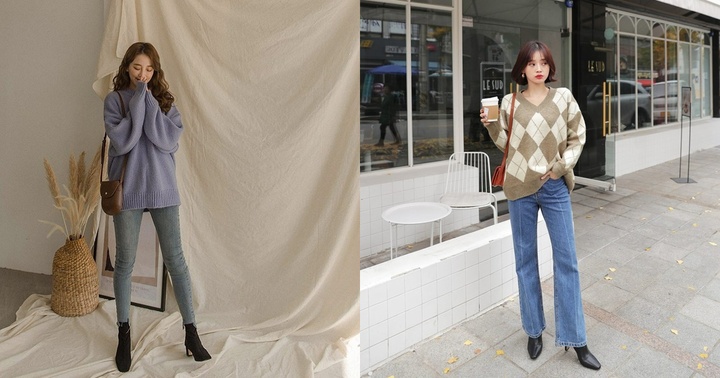 Phối đồ mùa đông phong cách Hàn Quốc nữ