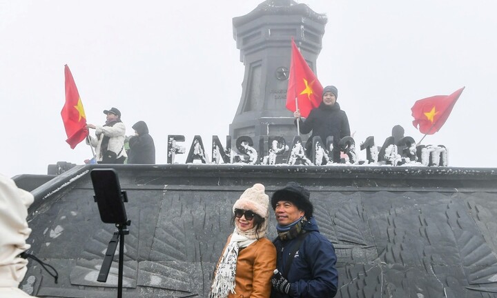 Đỉnh Fansipan được dự báo sẽ có băng tuyết vào cuối tuần này