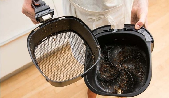 Làm sạch nồi chiên không dầu bị rỉ sét cực nhanh