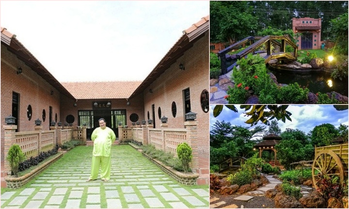 Cơ ngơi “triệu đô” của sao Việt: Lạc lối trong căn nhà vườn “đẹp như mơ” của Hoàng Mập