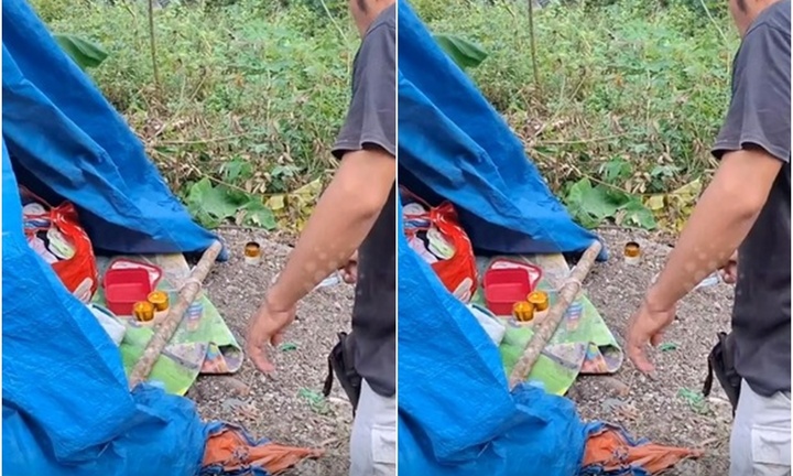 Clip: Hiện trường vụ mẹ và con gái tử vong trong túp lều tạm