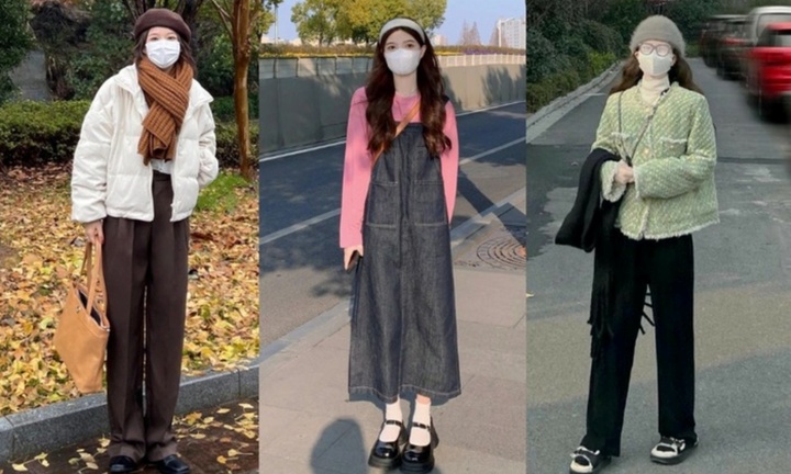 Phối đồ mùa đông đa sắc