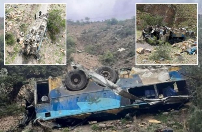 Hiện trường thương tâm vụ tai nạn xe buýt thảm khốc ở Bolivia, ít nhất 31 người tử vong