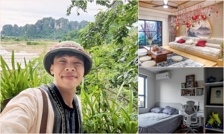 Cơ ngơi “triệu đô” của sao Việt: Căn hộ mới của diễn viên Trung Ruồi có gì?