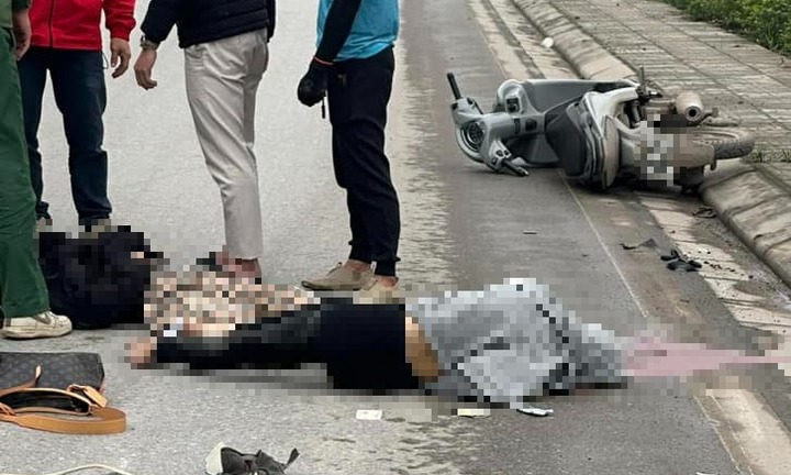 Phát hiện 2 cô gái bất tỉnh trên đường gom cao tốc Hà Nội - Hải Phòng, một người tử vong