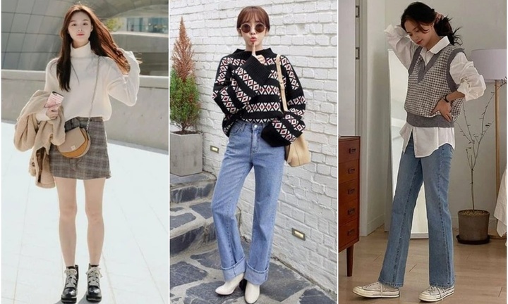 Phong cách Hàn Quốc cho nàng nhỏ nhắn