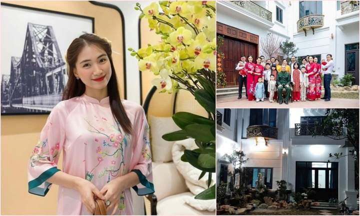 Cơ ngơi “triệu đô” của sao Việt: Ngắm biệt thự hoành tráng Hòa Minzy xây tặng bố mẹ ở Bắc Ninh