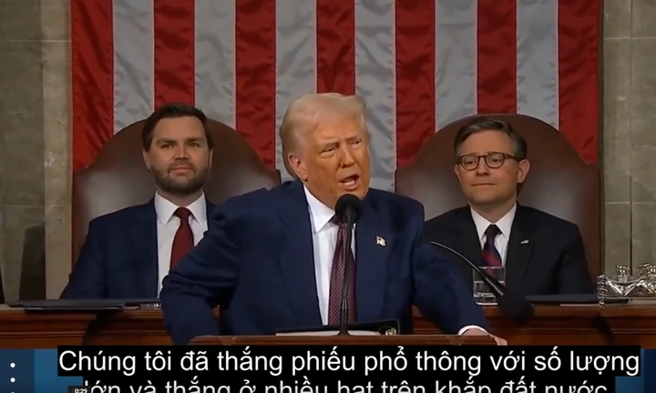 Clip: Bài phát biểu dài kỷ lục của Tổng thống Trump trước Quốc hội có điểm nhấn nào đáng chú ý?