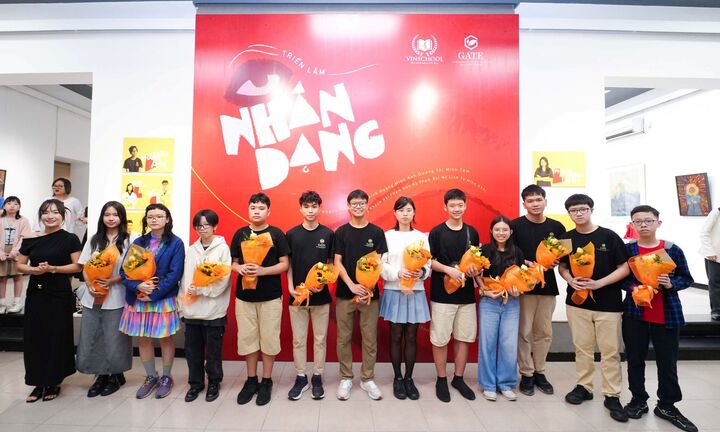 Triển lãm “Nhân Dạng”: “Tuyên ngôn nghệ thuật” của các tài năng trẻ Vinschool