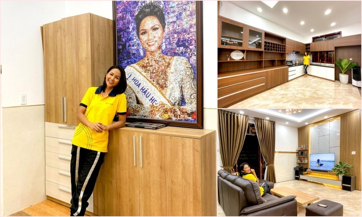 Cơ ngơi “triệu đô” của sao Việt: Không gian ấm cúng trong căn nhà của gia đình Hoa hậu H’Hen Niê
