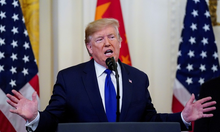 Ông Trump báo