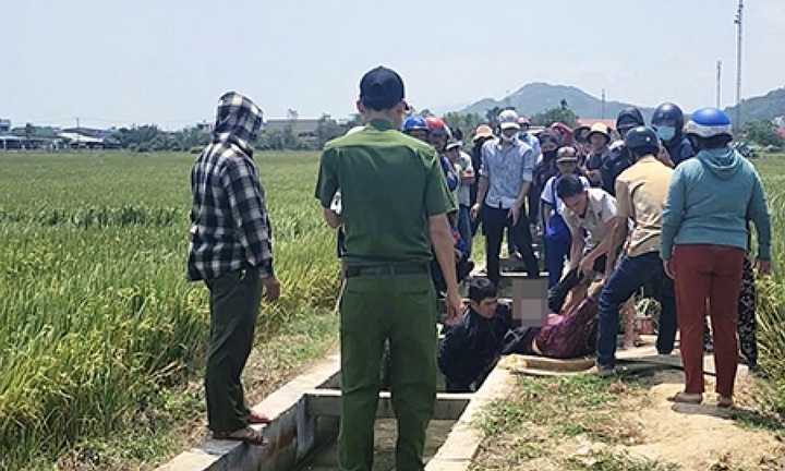 Xác định danh tính thi thể người phụ nữ dưới mương nước ở Bình Định 