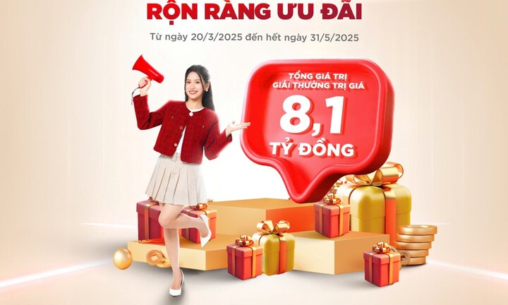 Agribank tri ân khách hàng với hơn 13.700 phần quà hấp dẫn nhân dịp sinh nhật 37 năm