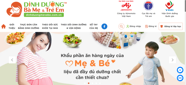 Ajinomoto Việt Nam thúc đẩy triển khai Phần mềm chăm sóc dinh dưỡng cho bà mẹ và trẻ nhỏ tại Điện Biên