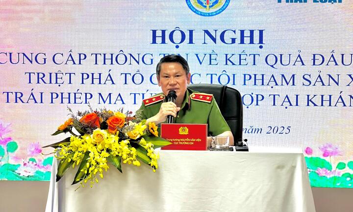 Trung tướng Nguyễn Văn Viện: Tội phạm về ma tuý ngày càng tinh vi, xảo quyệt