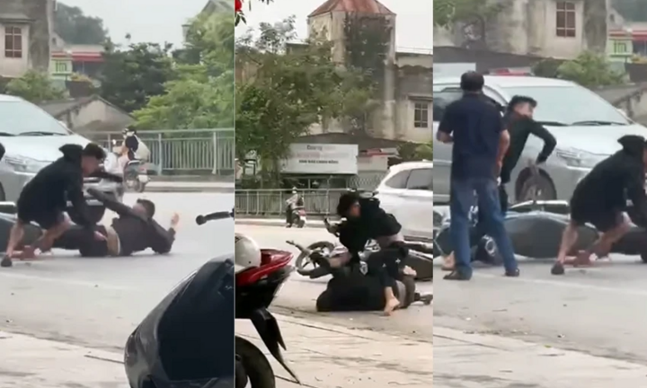 Cảnh sát hình sự vào cuộc xác minh vụ nam thanh niên chém người ở Thanh Hóa