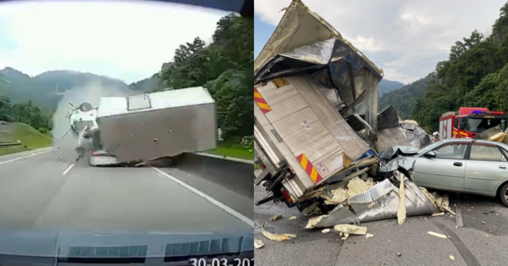 Clip: Xe tải mất lái gây tai nạn liên hoàn, 3 người trong một gia đình tử vong thương tâm