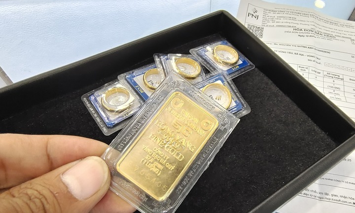 Giá vàng tối nay (4/4): Giá vàng tiếp tục giảm