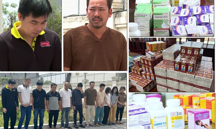 Đẩy nhanh tiến độ điều tra, sớm đưa ra kết luận vụ sản xuất, buôn bán thuốc giả