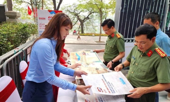 Tái hiện chiến thắng lịch sử trên báo in bằng công nghệ 3D Mapping