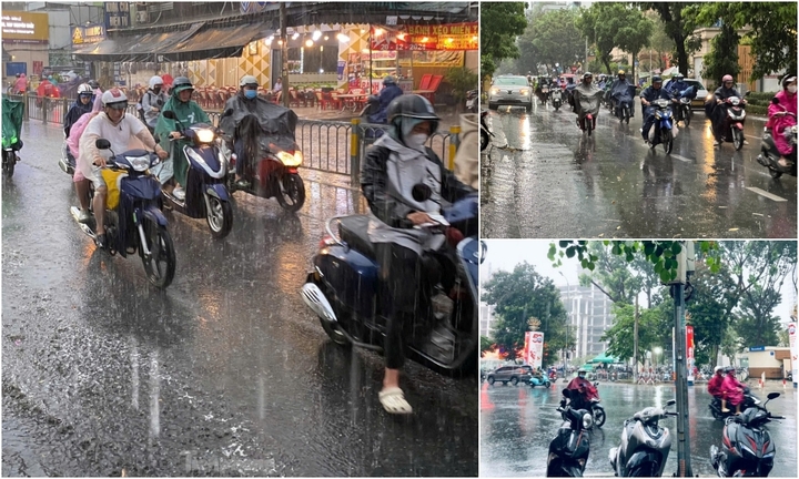 TP.HCM đón “cơn mưa vàng” giải nhiệt sau chuỗi ngày nắng nóng gay gắt