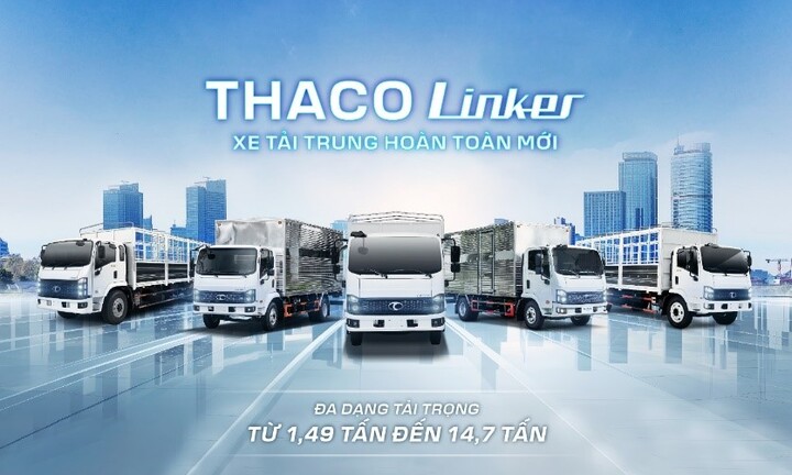 THACO Linker – Dòng xe tải trung hoàn toàn mới, tối ưu chi phí vận chuyển 