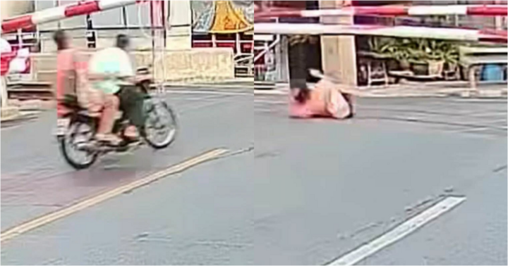 Clip: Kinh hãi chồng lái xe