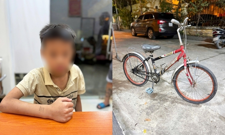 Kịp thời hỗ trợ bé trai 9 tuổi bị lạc đường khi đạp xe từ Hà Nội vào TP.HCM xem diễu binh