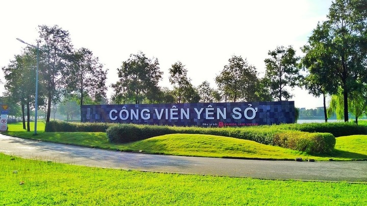 Review Công viên Yên Sở