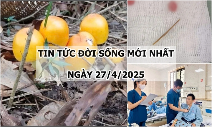 Tin tức đời sống 27/4: Món đồ quen thuộc khiến bé 6 tuổi bị viêm phúc mạc