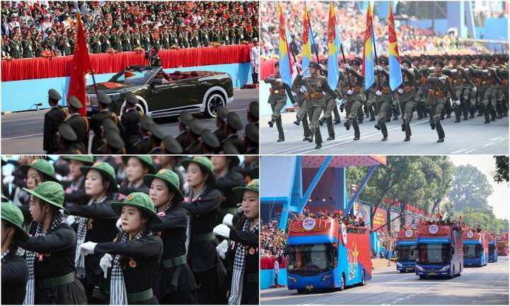 Hào hùng Lễ diễu binh, diễu hành kỷ niệm 50 năm Ngày Giải phóng miền Nam