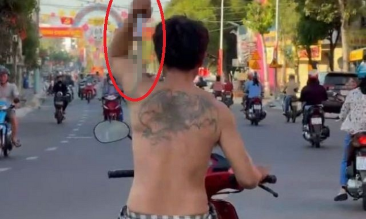 Vụ người đàn ông chạy xe máy