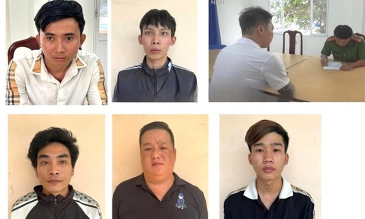 Tạm giữ 5 đối tượng hung hãn, cầm hung khí đập phá quán ăn ở Bình Dương