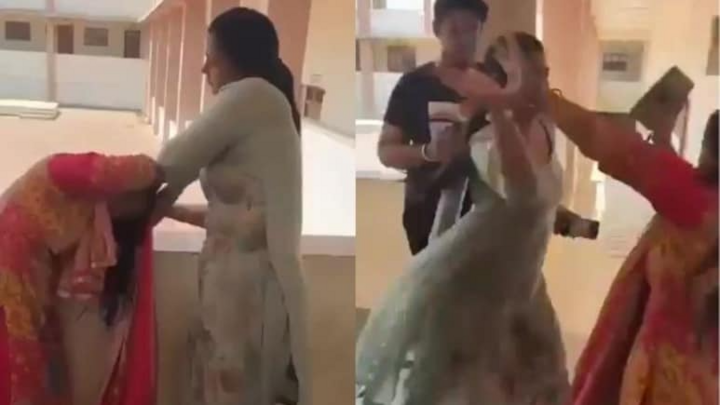 Hiệu trưởng và thủ thư lao vào giật tóc, đánh nhau ngay tại trường và cái kết