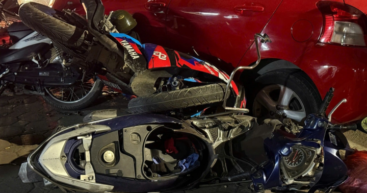 Diễn biến mới vụ ô tô tông liên hoàn 6 xe máy ở Thanh Trì, Hà Nội