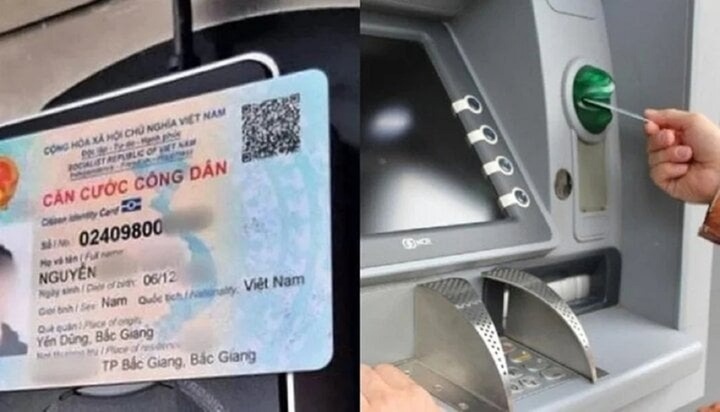 Dùng thẻ CCCD có thể rút tiền tại ATM ở ngân hàng nào