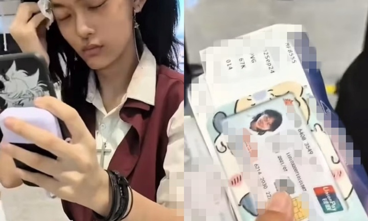  Cô gái gặp sự cố 