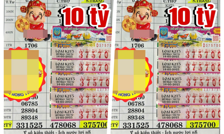 Bí mật sau 5 tấm vé số trúng độc đắc của cặp hàng xóm U40 ở Trà Vinh