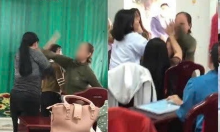 Vụ đưa người nhà vào trường đánh đồng nghiệp: Buộc thôi việc nữ giáo viên