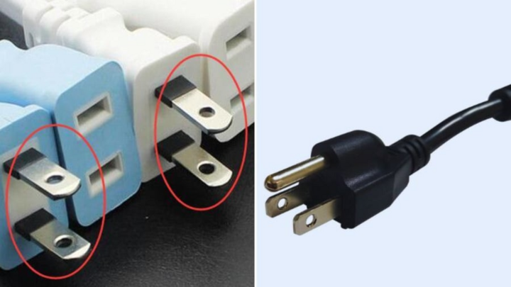 Lỗ tròn nhỏ trên phích cắm dùng để làm gì?