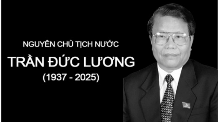Thông báo lễ viếng, lễ truy điệu, lễ an táng nguyên Chủ tịch nước Trần Đức Lương