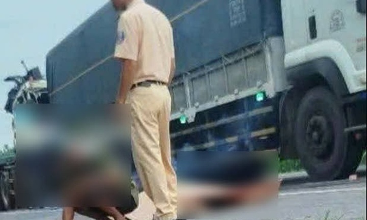 Tin tức tai nạn giao thông mới nhất ngày 25/5: Tài xế xe container tử vong sau va chạm với ô tô tải