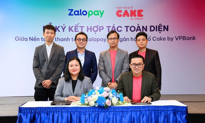 Hợp tác toàn diện Zalopay - Cake: Mở rộng dịch vụ tài chính cho người Việt