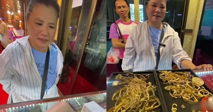 Nhặt được vàng từng bãi rác, người phụ nữ đem đi bán và cái kết hy hữu