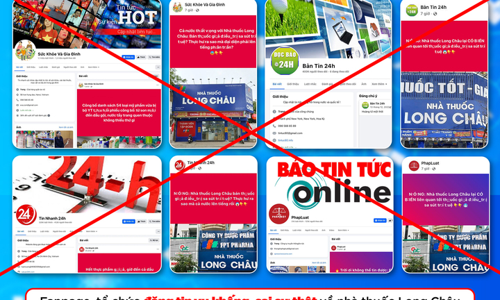 Công an TP Hà Nội xử phạt 2 người tung tin một nhà thuốc bán hàng giả
